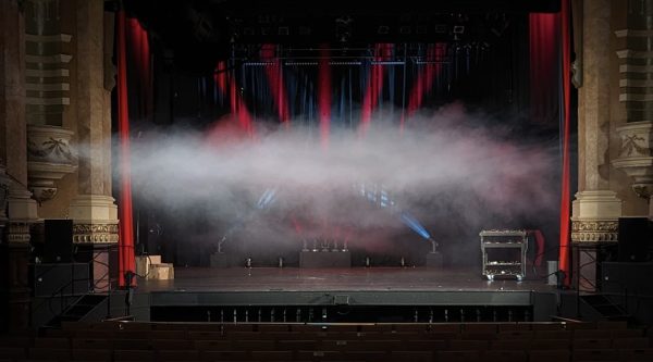 Stage with effects