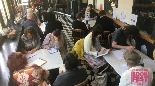 Workshop with BookFest Logo